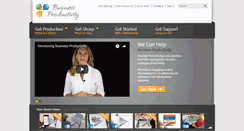 Desktop Screenshot of businessproductivity.com